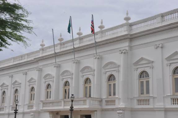 Palácio dos Leões, sede do governo do Maranhão, no centro histórico de São Luís - MA